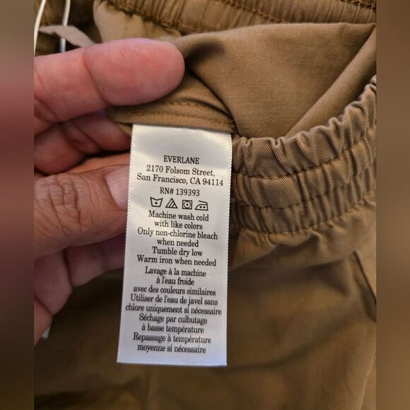 NWT Everlane The Easy Patch Pants In Tan Size Small - Picture 5 of 13